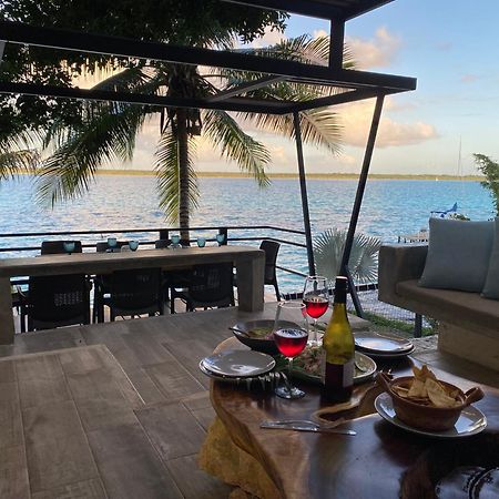 Casa Villa Real- Lagoon Acces And Stunning Views! Bacalar Exterior foto
