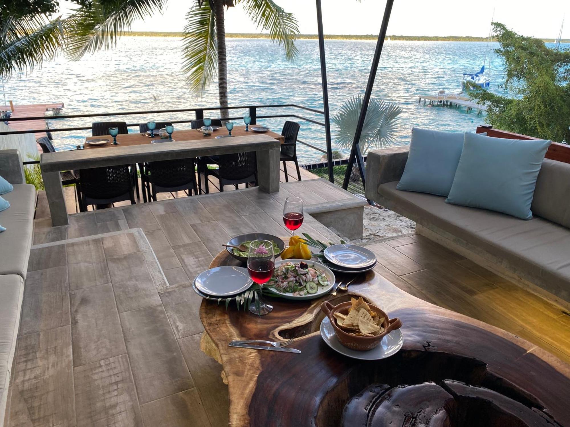 Casa Villa Real- Lagoon Acces And Stunning Views! Bacalar Exterior foto