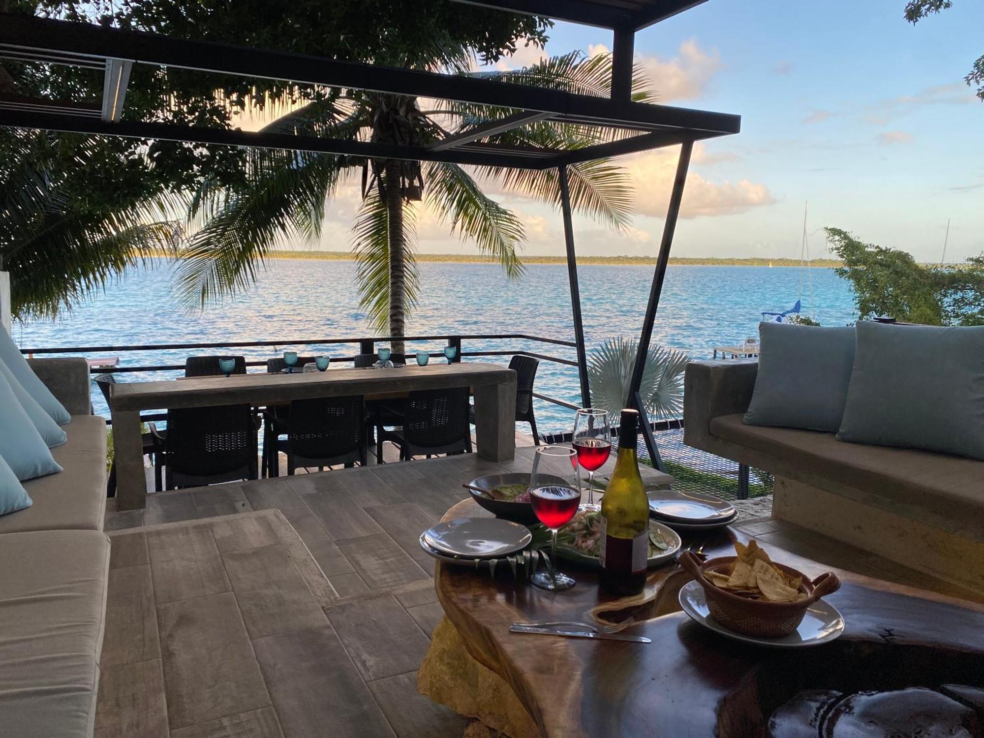 Casa Villa Real- Lagoon Acces And Stunning Views! Bacalar Exterior foto